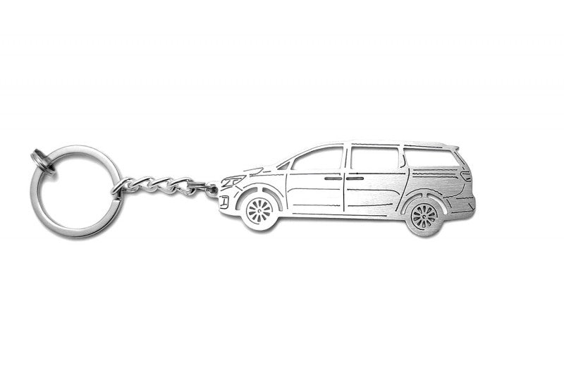 Car Keychain for KIA Carnival III (type STEEL) - decoinfabric