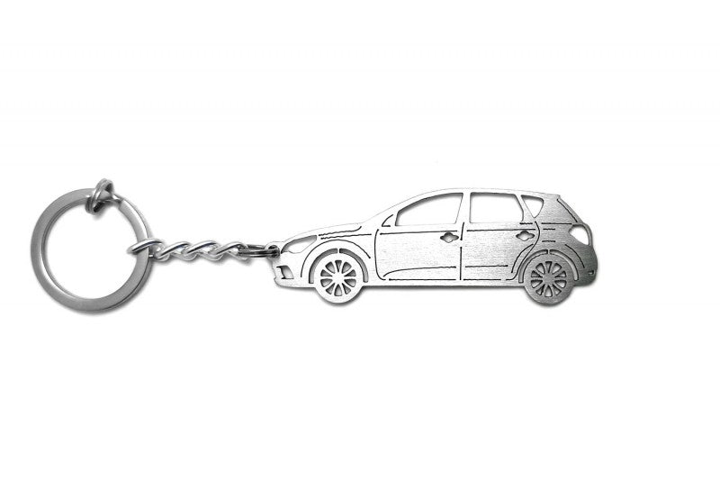 Car Keychain for KIA Ceed I 5D (type STEEL) - decoinfabric