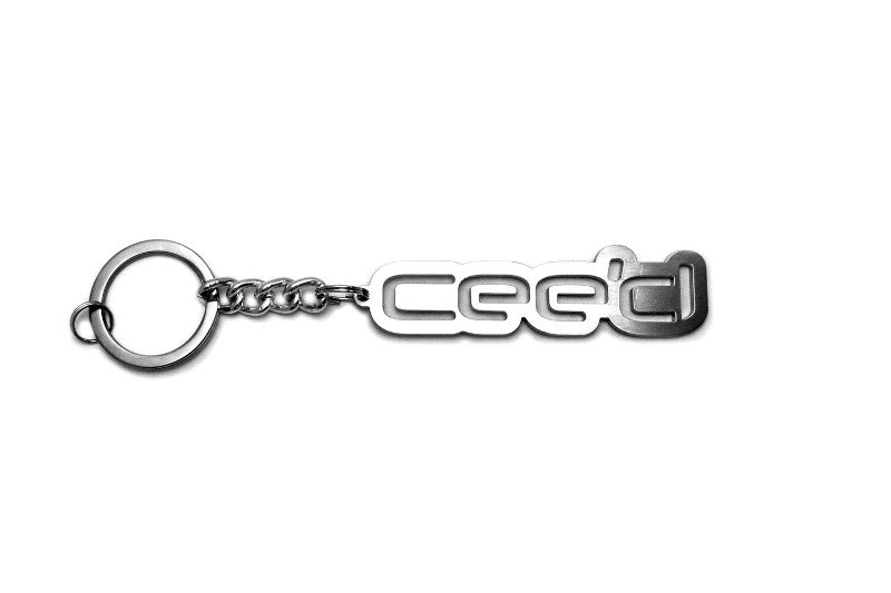 Car Keychain for KIA Ceed II (type LOGO) - decoinfabric