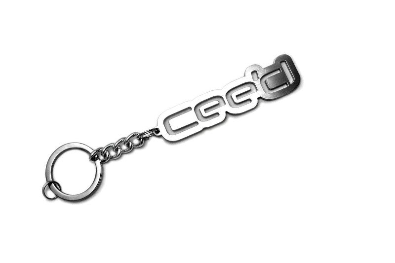 Car Keychain for KIA Ceed II (type LOGO) - decoinfabric