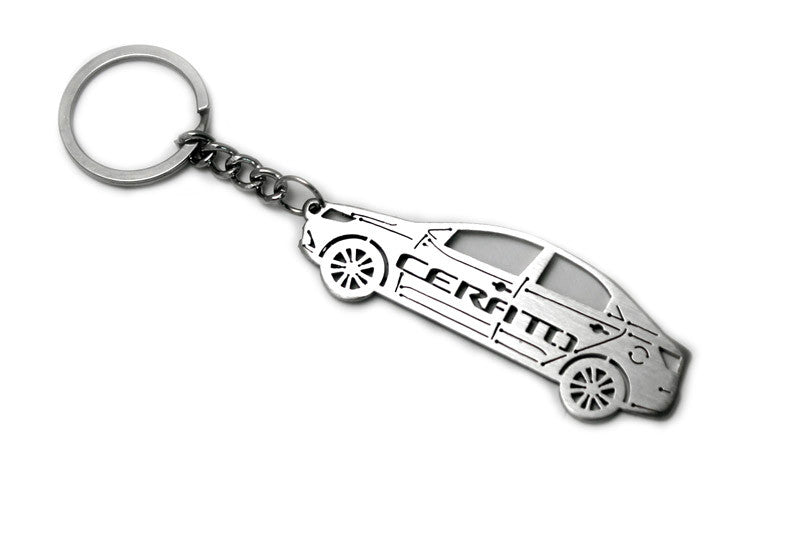 Car Keychain for KIA Cerato II TD (type STEEL) - decoinfabric