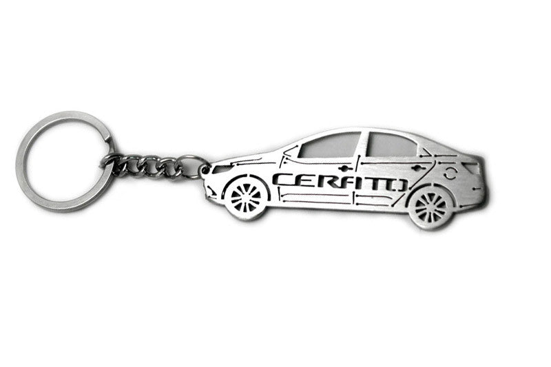 Car Keychain for KIA Cerato II TD (type STEEL) - decoinfabric