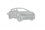 Car Keychain for KIA EV6 (type 3D) Keychains opdesign