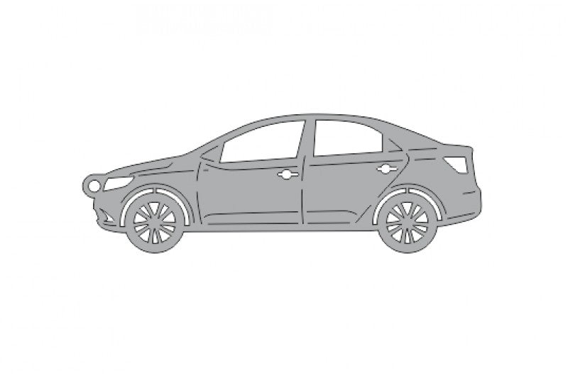 Car Keychain for KIA Forte I (type STEEL) Keychains opdesign