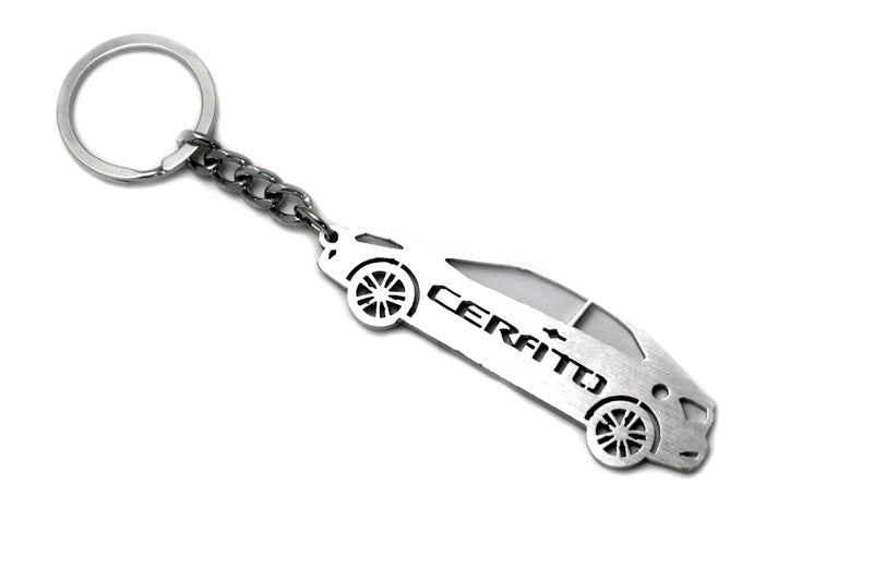 Car Keychain for KIA Koup II (type STEEL) - decoinfabric