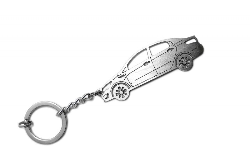 Car Keychain for KIA Rio III 4D (type STEEL) - decoinfabric