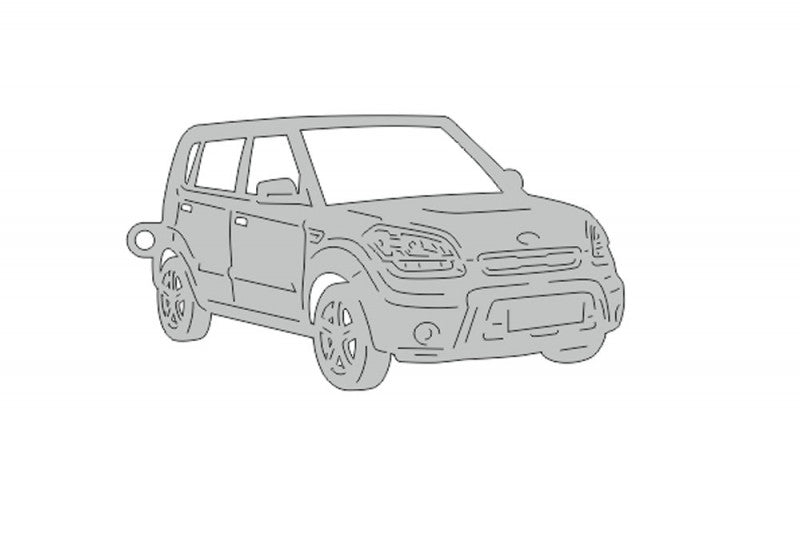 Car Keychain for KIA Sorento I (type 3D) Keychains opdesign