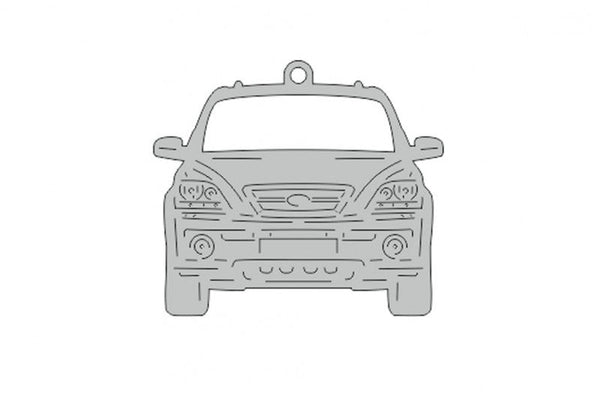 Car Keychain for Kia Sorento I (type FRONT) - decoinfabric
