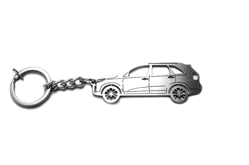 Car Keychain for KIA Sorento II (type STEEL) - decoinfabric