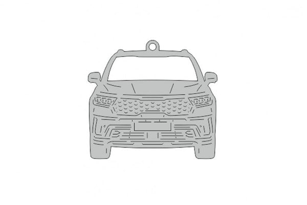 Car Keychain for Kia Sorento IV (type FRONT) - decoinfabric