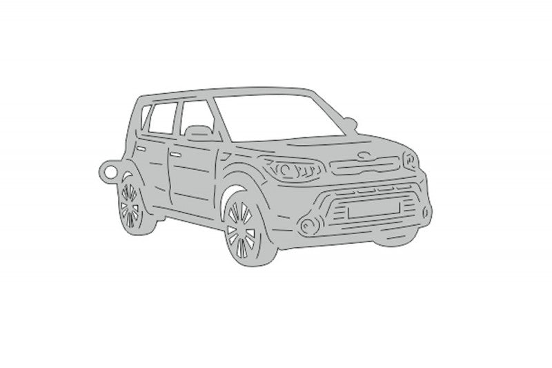 Car Keychain for KIA Soul II (type 3D) Keychains opdesign