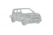Car Keychain for KIA Soul II (type 3D) Keychains opdesign