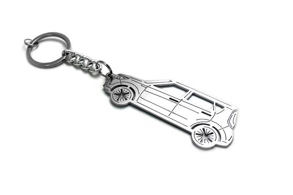 Car Keychain for KIA Soul II (type STEEL) - decoinfabric