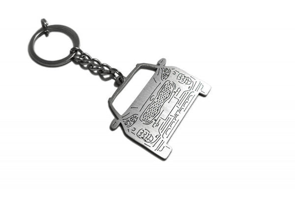 Car Keychain for Kia Sportage IV (type FRONT) - decoinfabric