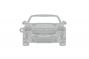 Car Keychain for Kia Stinger (type FRONT) Keychains opdesign