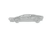 Car Keychain for Lamborghini Countach (type STEEL) Keychains opdesign
