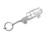 Car Keychain for Land Rover Defender I (type STEEL) Keychains opdesign