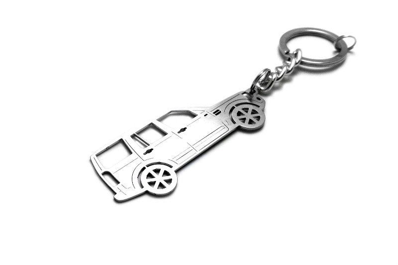 Car Keychain for Land Rover Defender III (type STEEL) - decoinfabric