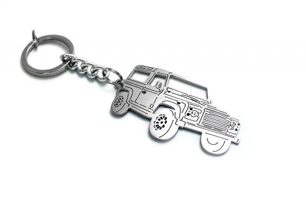 Car Keychain for Land Rover Defender (type 3D) - decoinfabric