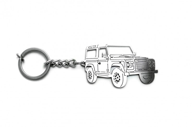 Car Keychain for Land Rover Defender (type 3D) - decoinfabric