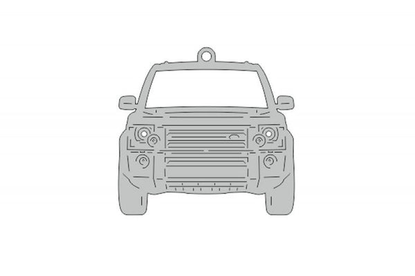 Car Keychain for Land Rover Discovery III (type FRONT) - decoinfabric