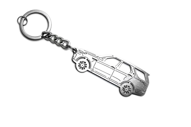 Car Keychain for Land Rover Discovery V (type STEEL) - decoinfabric