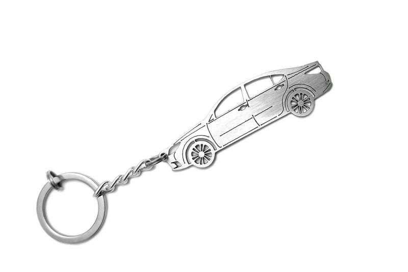 Car Keychain for Lexus ES VI (type STEEL) - decoinfabric