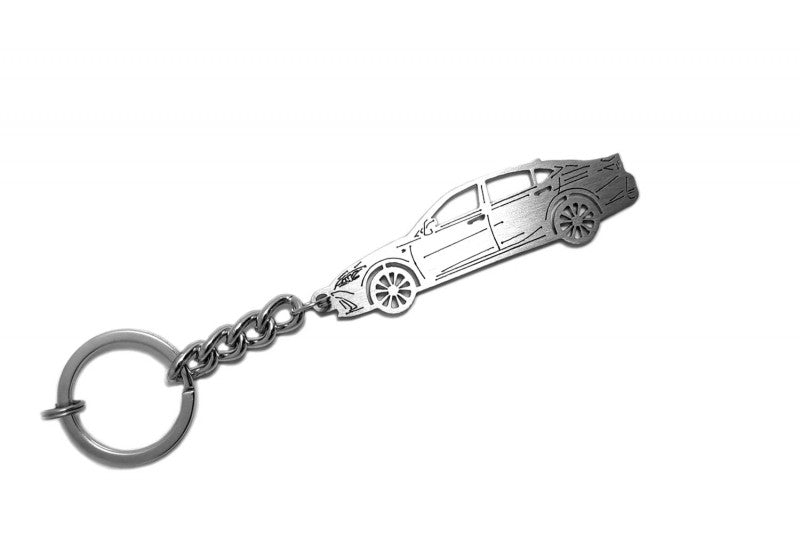 Car Keychain for Lexus ES VII (type STEEL) - decoinfabric
