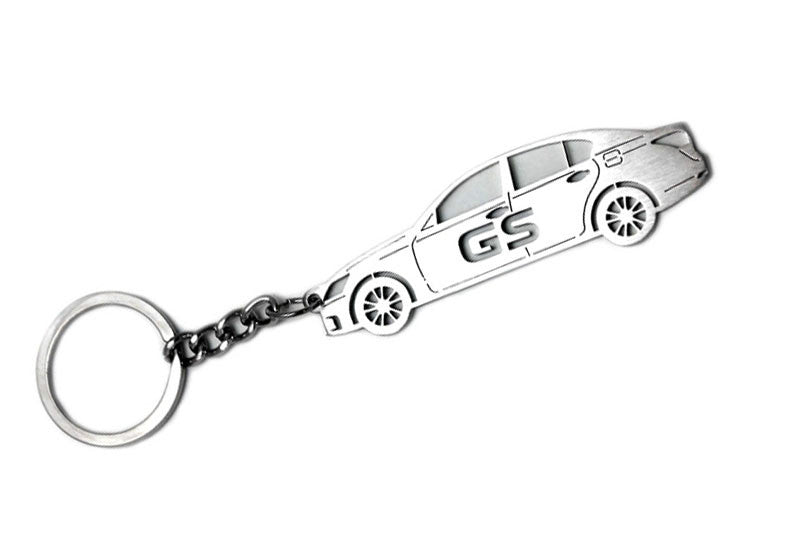 Car Keychain for Lexus GS IV (type STEEL) - decoinfabric