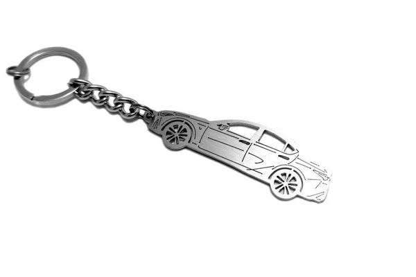 Car Keychain for Lexus IS IV (type STEEL) - decoinfabric