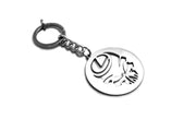 Car Keychain for Lexus Logo Skull (type STEEL) Keychains opdesign