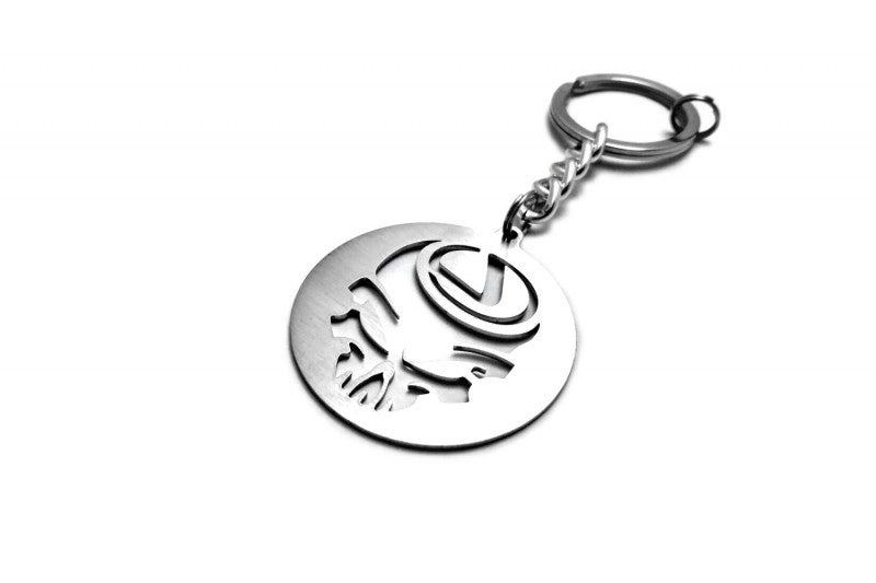 Car Keychain for Lexus Logo Skull (type STEEL) Keychains opdesign