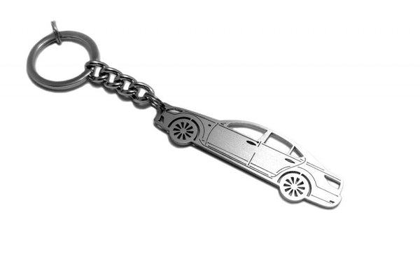 Car Keychain for Lexus LS IV (type STEEL) - decoinfabric