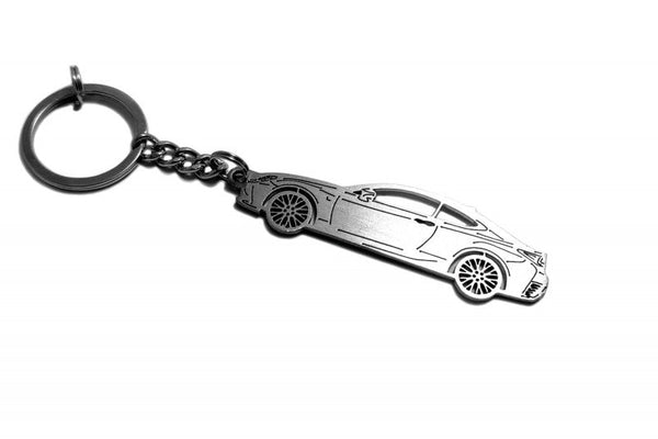 Car Keychain for Lexus RC (type STEEL) - decoinfabric