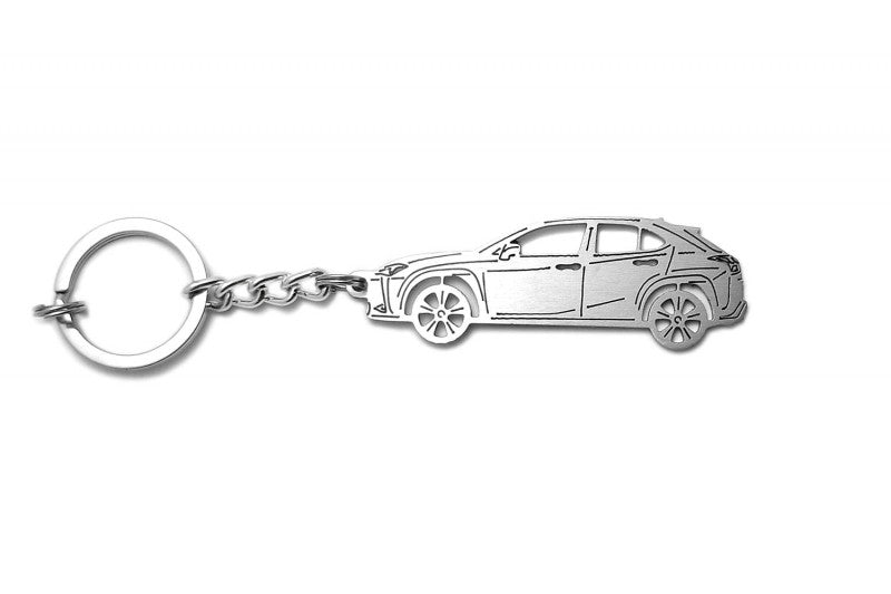 Car Keychain for Lexus UX (type STEEL) - decoinfabric