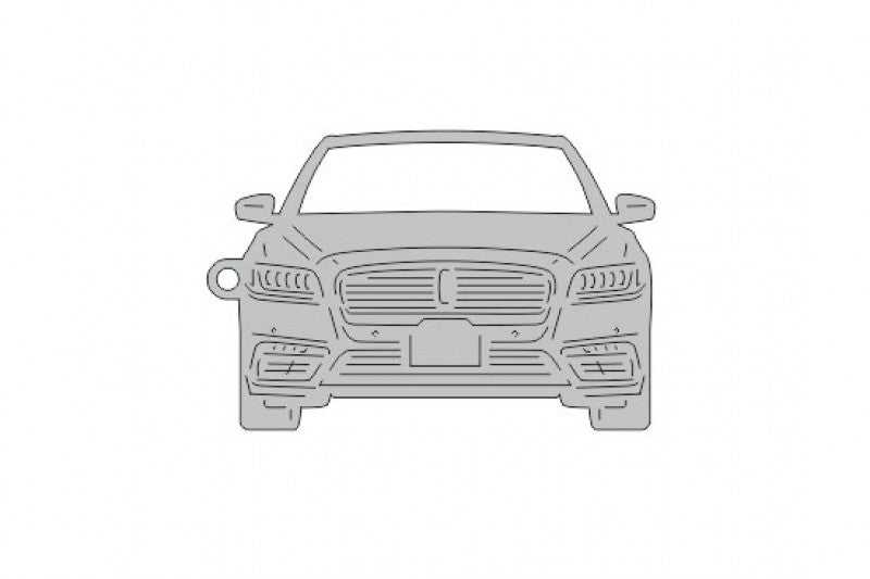 Car Keychain for Lincoln Continental 10 (type FRONT) Keychains opdesign