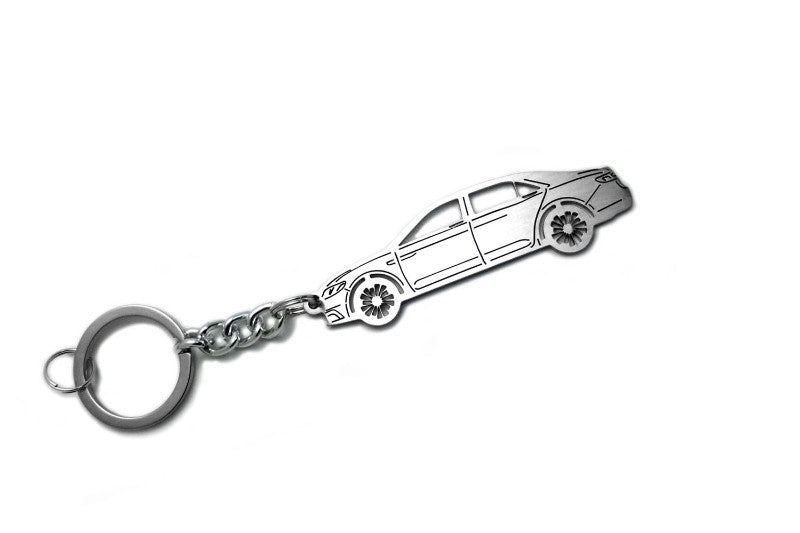Car Keychain for Lincoln Continental 10 (type STEEL) - decoinfabric