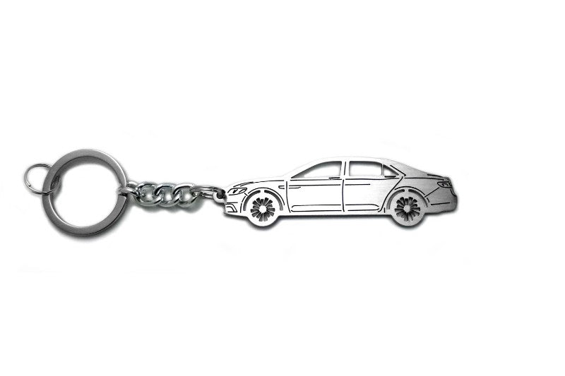 Car Keychain for Lincoln Continental 10 (type STEEL) - decoinfabric