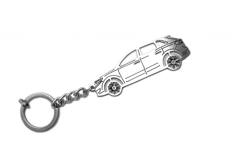Car Keychain for Lincoln MKX II (type STEEL) - decoinfabric