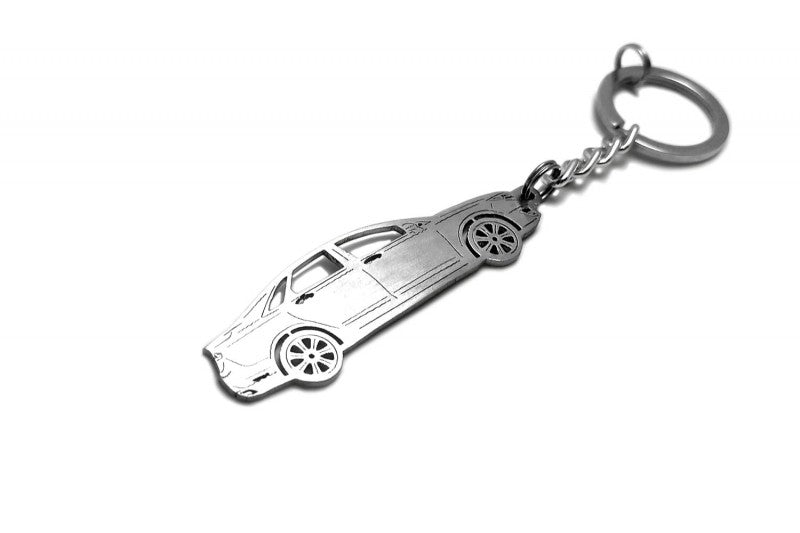Car Keychain for Lincoln MKZ II (type STEEL) - decoinfabric