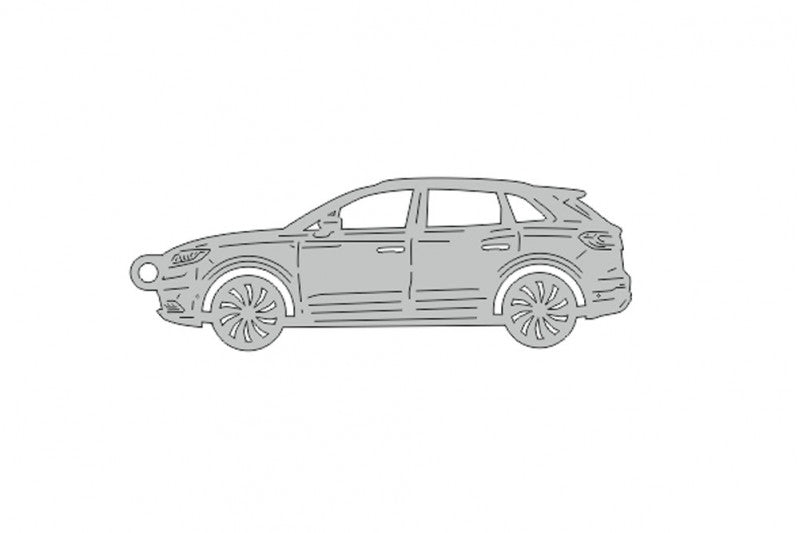 Car Keychain for Lincoln Nautilus (type STEEL) Keychains opdesign