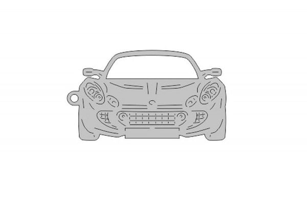 Car Keychain for Lotus Elise S2 (type FRONT) - decoinfabric