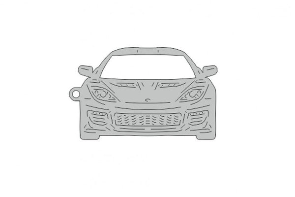 Car Keychain for Lotus Evora (type FRONT) - decoinfabric