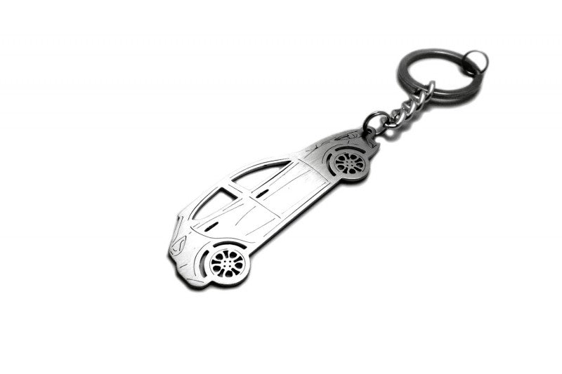 Car Keychain for Mazda 2 III (type STEEL) - decoinfabric