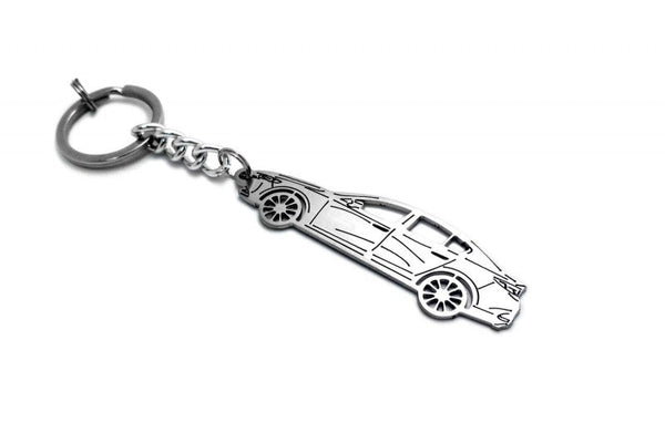 Car Keychain for Mazda 3 IV 4D (type STEEL) - decoinfabric