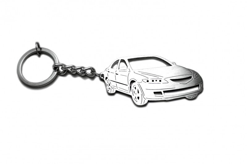 Car Keychain for Mazda 6 I 4D (type 3D) - decoinfabric