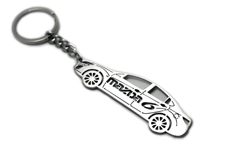 Car Keychain for Mazda 6 II 4D (type STEEL) Keychains opdesign