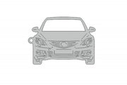 Car Keychain for Mazda 6 II (type FRONT) Keychains opdesign