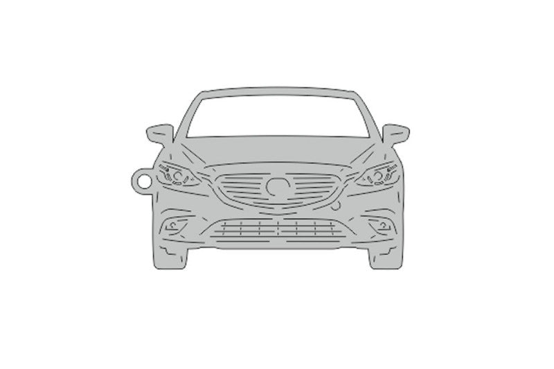 Car Keychain for Mazda 6 III 2015-2017 (type FRONT) Keychains opdesign
