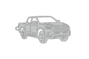 Car Keychain for Mazda BT-50 III (type 3D) Keychains opdesign